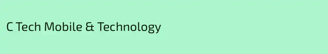 C Tech Mobile & Technology 